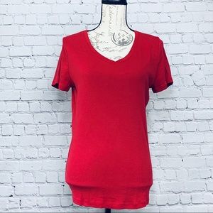 Women’s Merona short sleeve red T-shirt size large